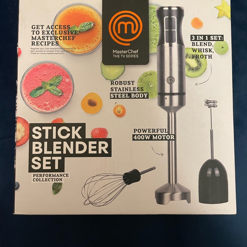 Stick Blender Set - Stainless Steel